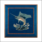 Blue Marlin watch winder — side profile