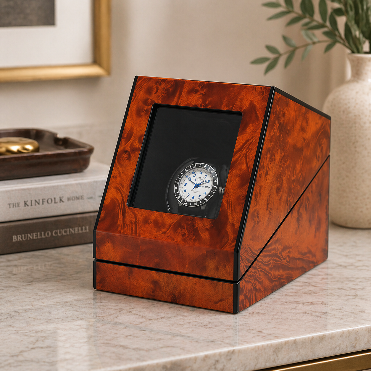 Siena 1 — Outlet watch winder — open module detail