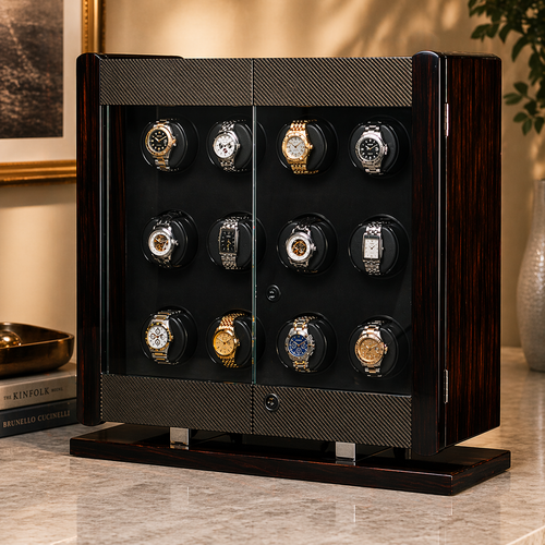 Avanti 12 watch winder — front view