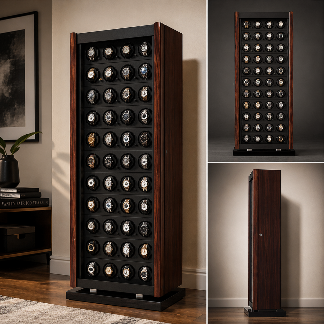 Avanti 48 watch winder — open module detail