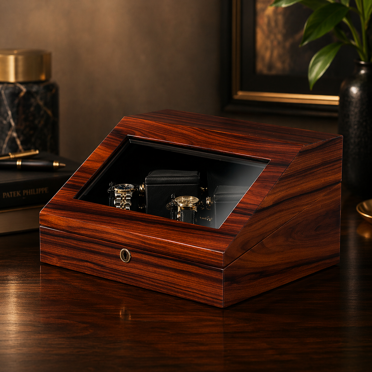 Sempre 2 watch winder — open module detail