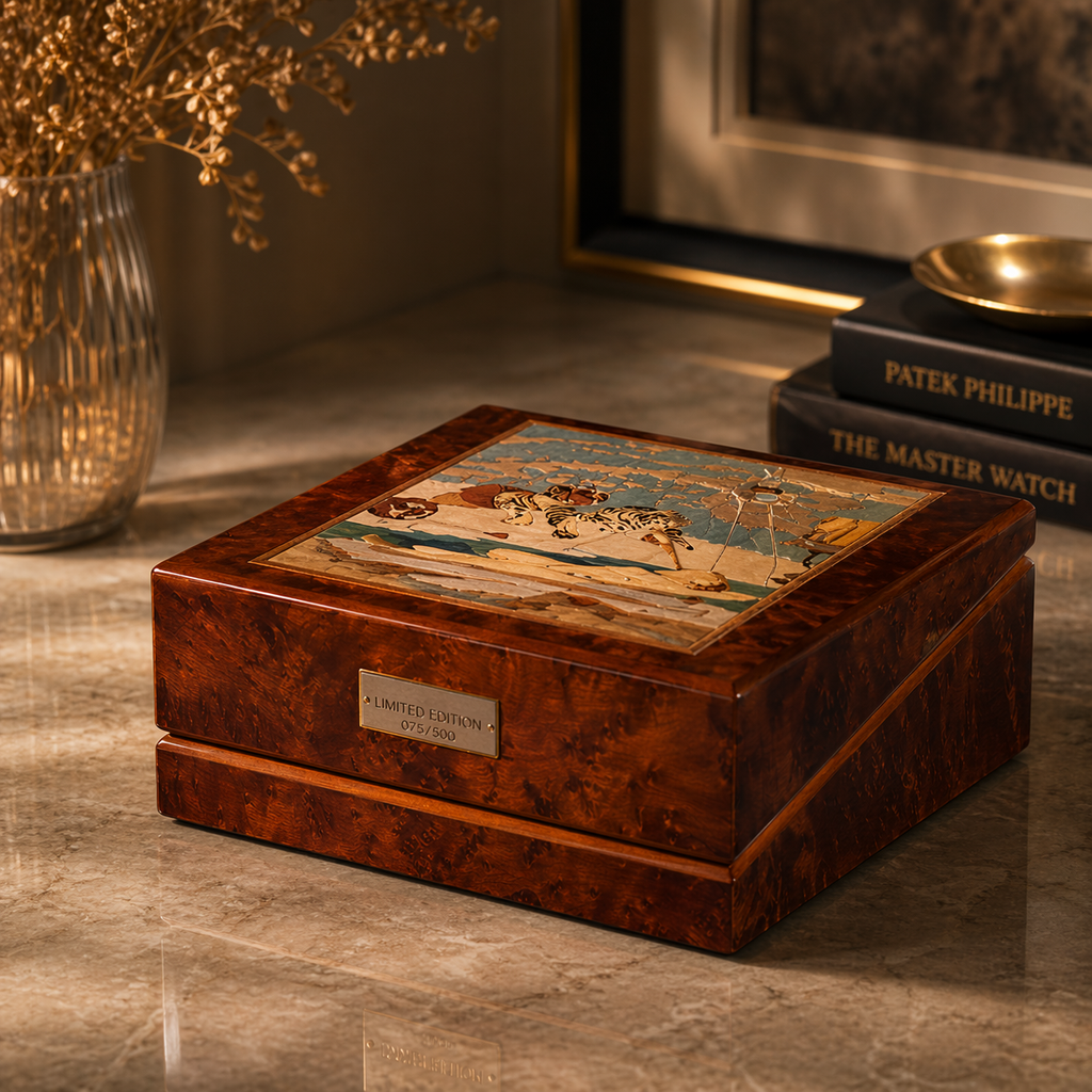 Salvador Dali - Burl watch winder — side profile