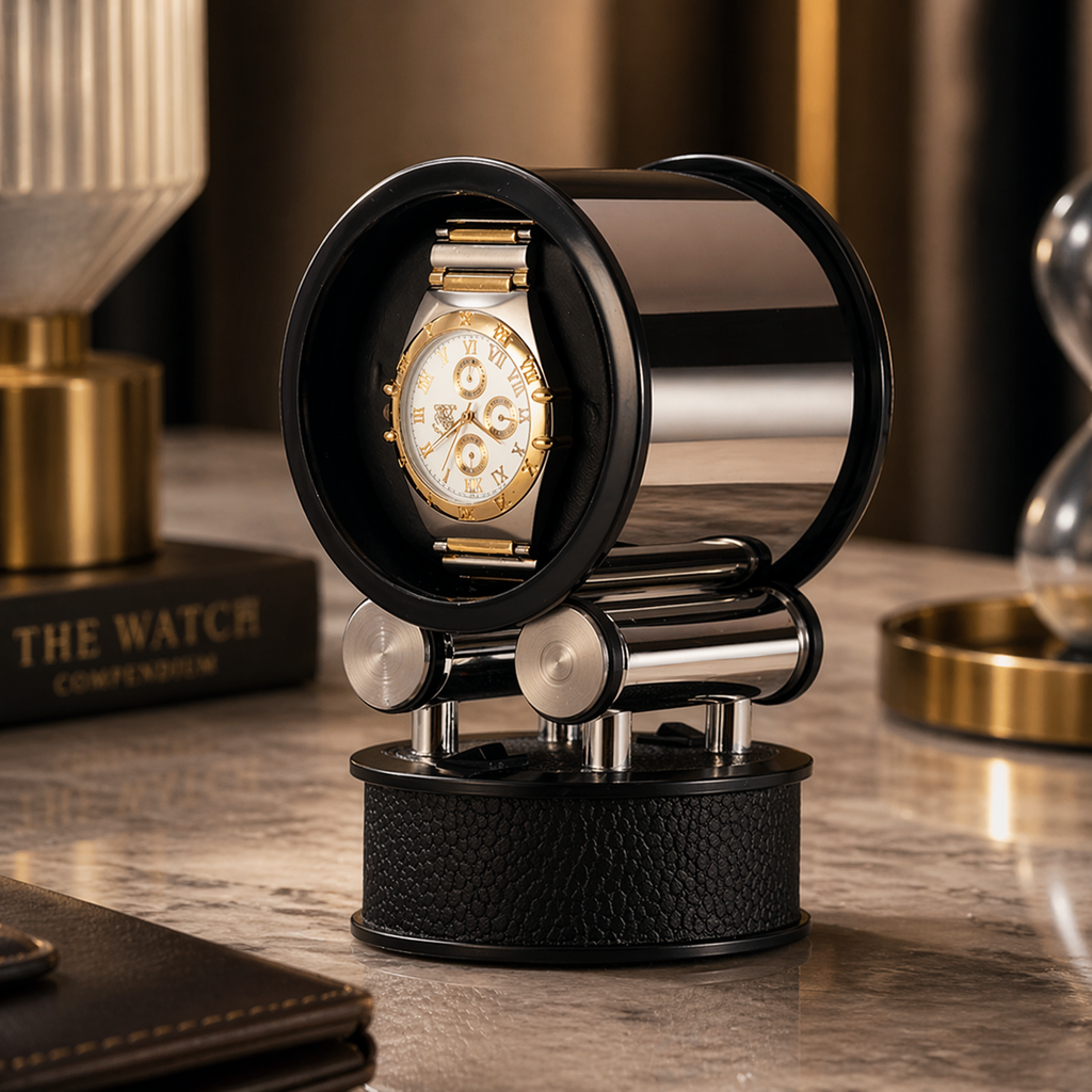 Voyager 1 watch winder — front view