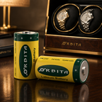 Lithium Battery Set watch winder — open module detail