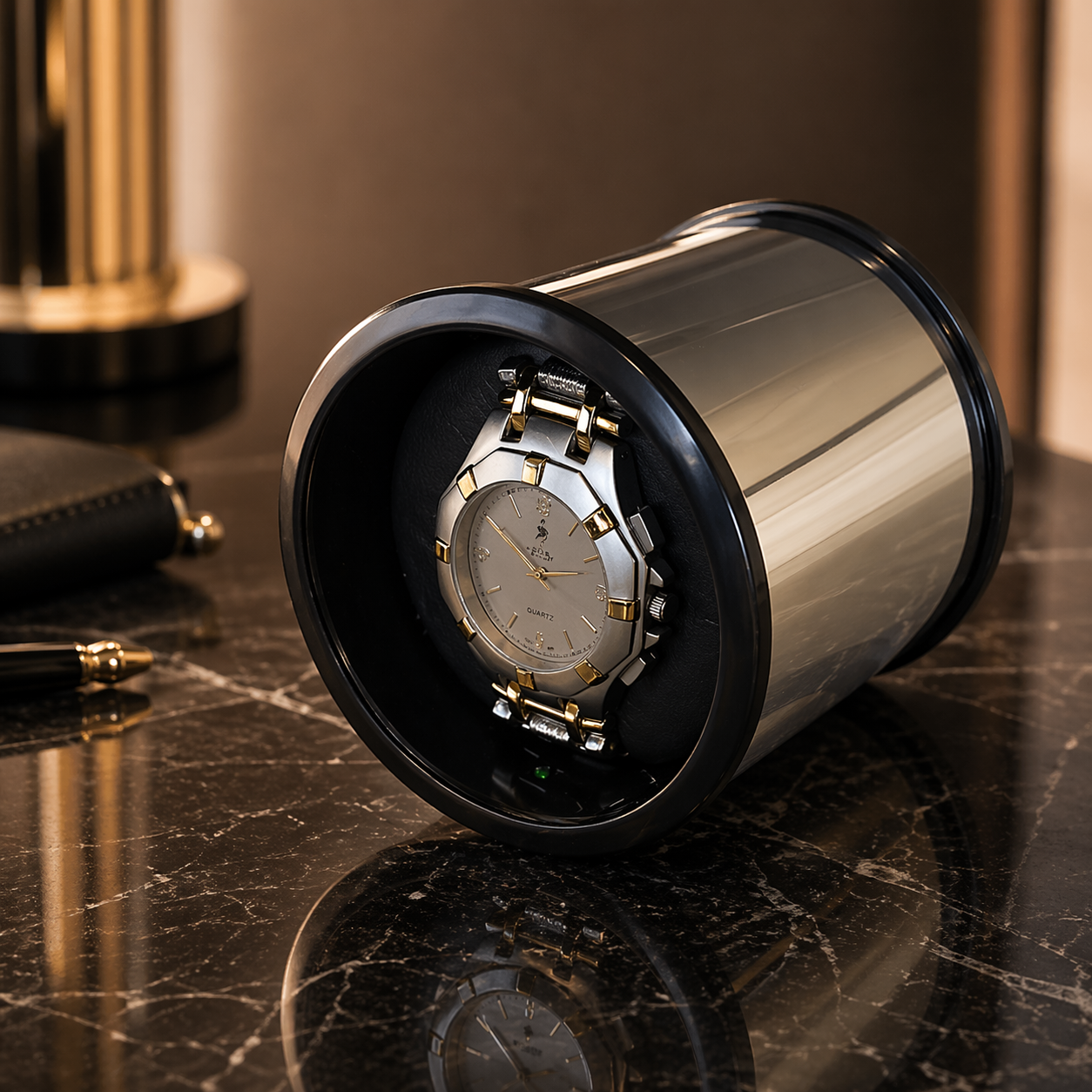 Cylinder - Voyager/Futura watch winder — front view
