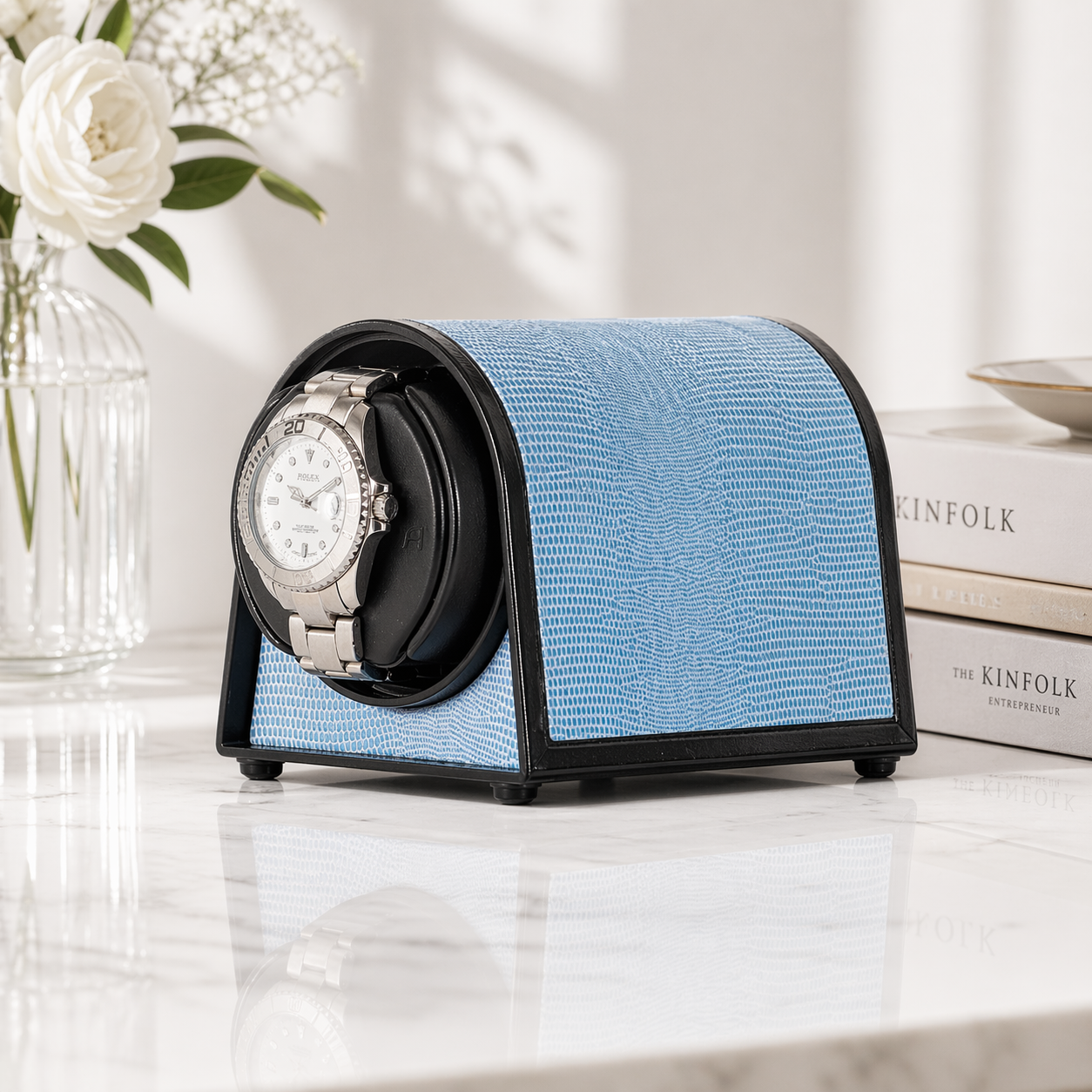 Sparta Mini watch winder — front view