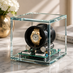 Tourbillon 1 — Outlet watch winder — open module detail