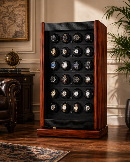 Avanti 24 watch winder — open module detail